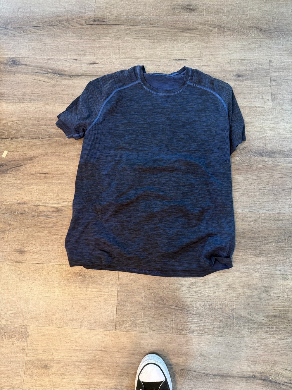 Lululemon Men's Navy Heather Performance T-Shirt